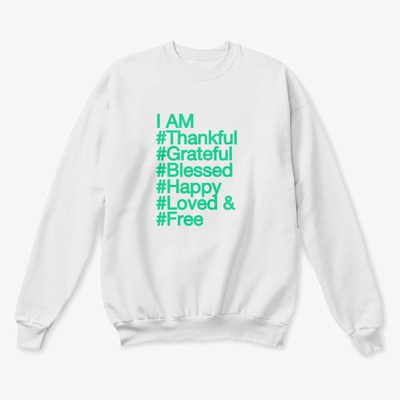 Affirmation Shirt-Green Print