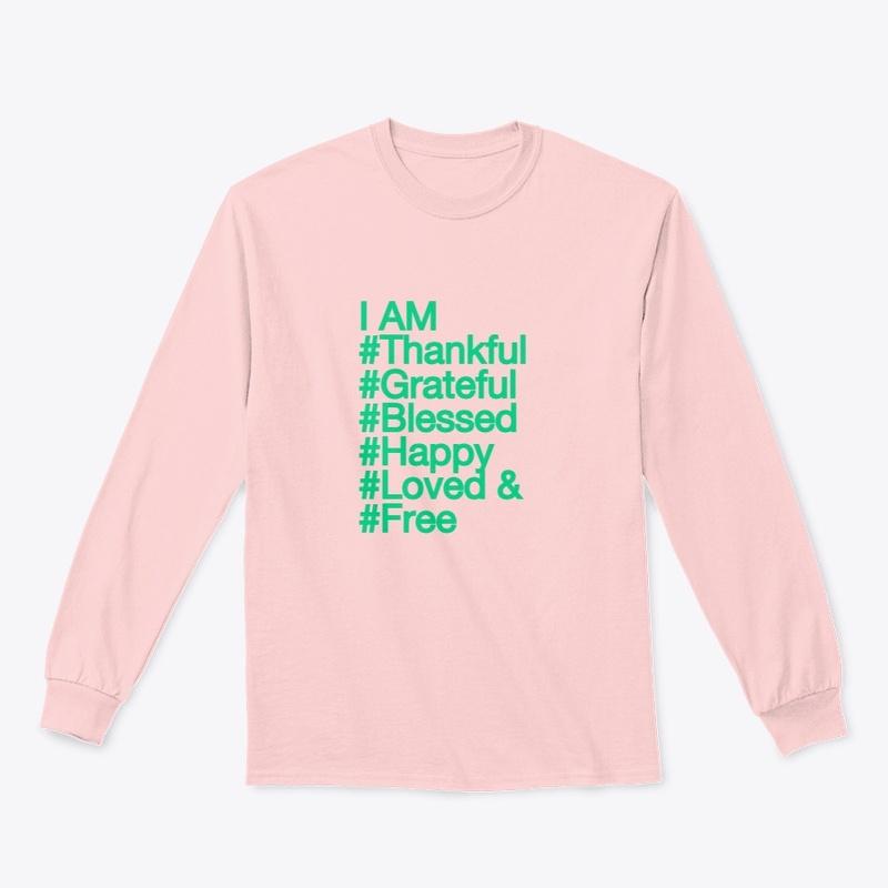 Affirmation Shirt-Green Print