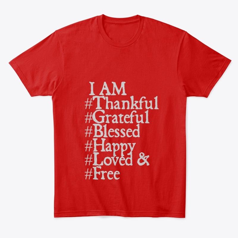 Affirmation Shirt-White print